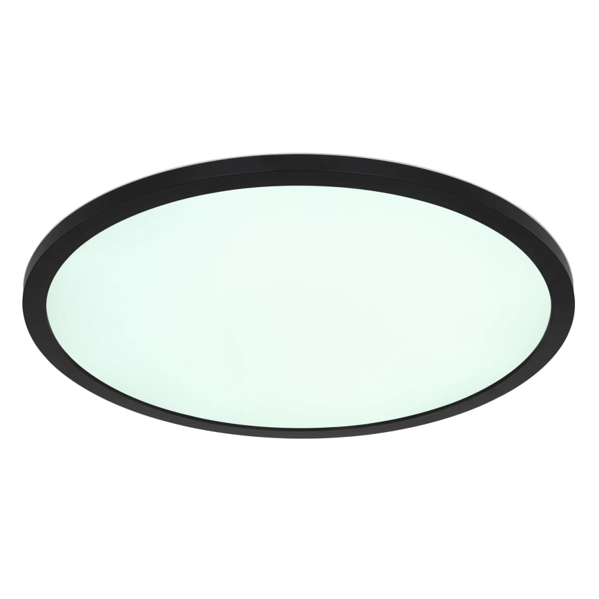 Globo - LED RGB Pritemdomas sieninis vonios šviestuvas LED/21W/230V 3000-6000K + nuotolinio valdymo pultas IP44 juoda