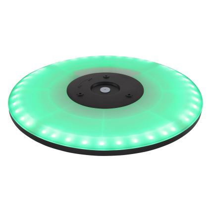 Globo - LED RGB Pritemdomas sieninis vonios šviestuvas LED/21W/230V 3000-6000K + nuotolinio valdymo pultas IP44 juoda