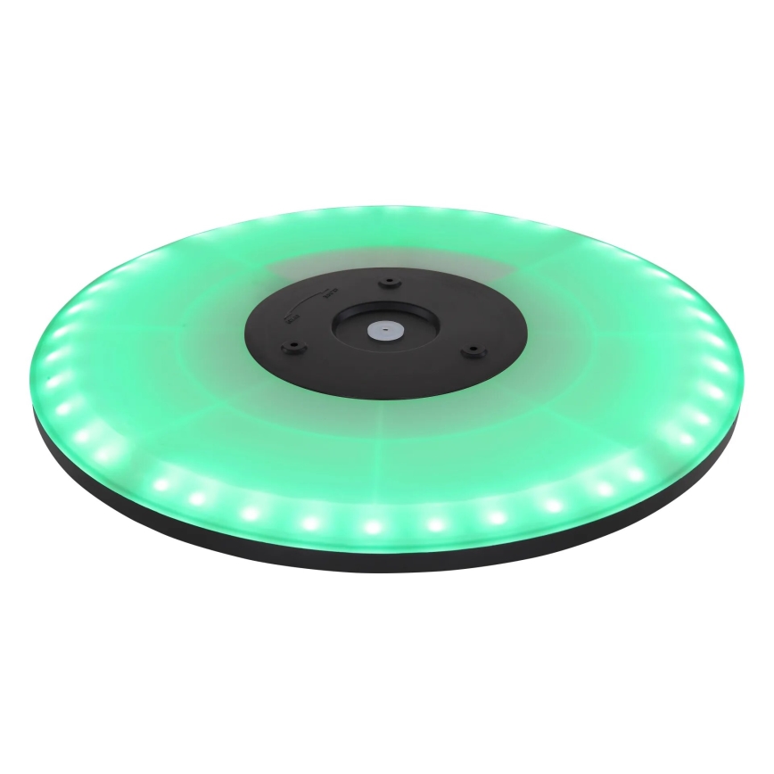 Globo - LED RGB Pritemdomas sieninis vonios šviestuvas LED/21W/230V 3000-6000K + nuotolinio valdymo pultas IP44 juoda