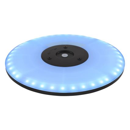 Globo - LED RGB Pritemdomas sieninis vonios šviestuvas LED/21W/230V 3000-6000K + nuotolinio valdymo pultas IP44 juoda
