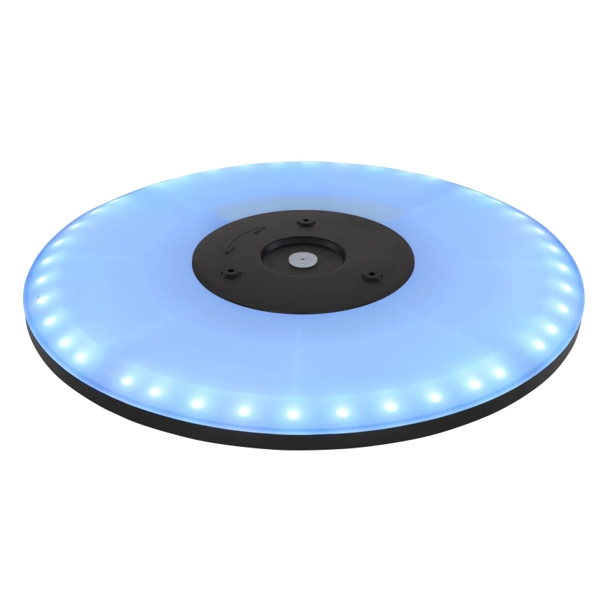 Globo - LED RGB Pritemdomas sieninis vonios šviestuvas LED/21W/230V 3000-6000K + nuotolinio valdymo pultas IP44 juoda