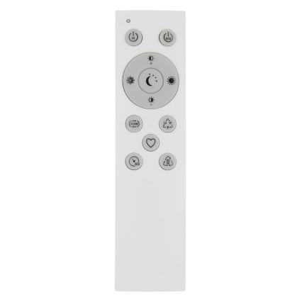 Globo - LED RGB Pritemdomas sieninis vonios šviestuvas LED/21W/230V 3000-6000K + nuotolinio valdymo pultas IP44 juoda