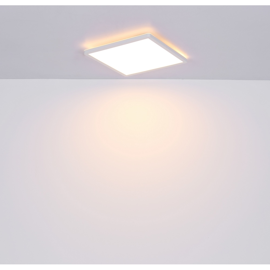 Globo - LED pritemdomas lubinis vonios šviestuvas LED/18W/230V 29,4x29,4 cm IP44 balta