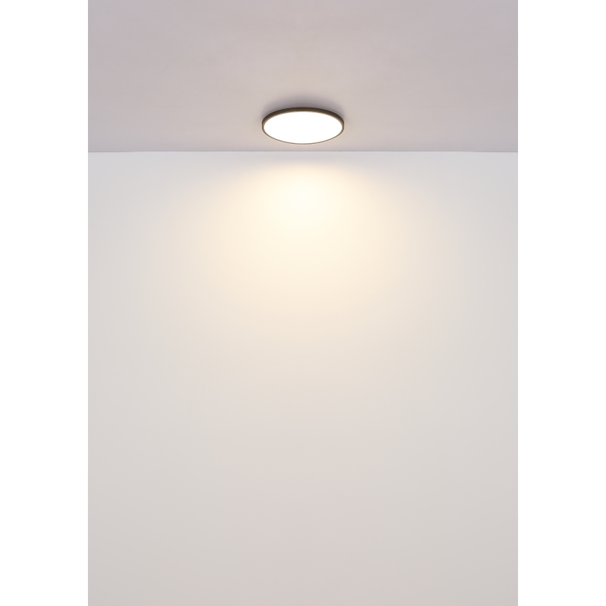 Globo - LED lubinis šviestuvas LED/15W/230V 4000K diametras 23 cm juoda