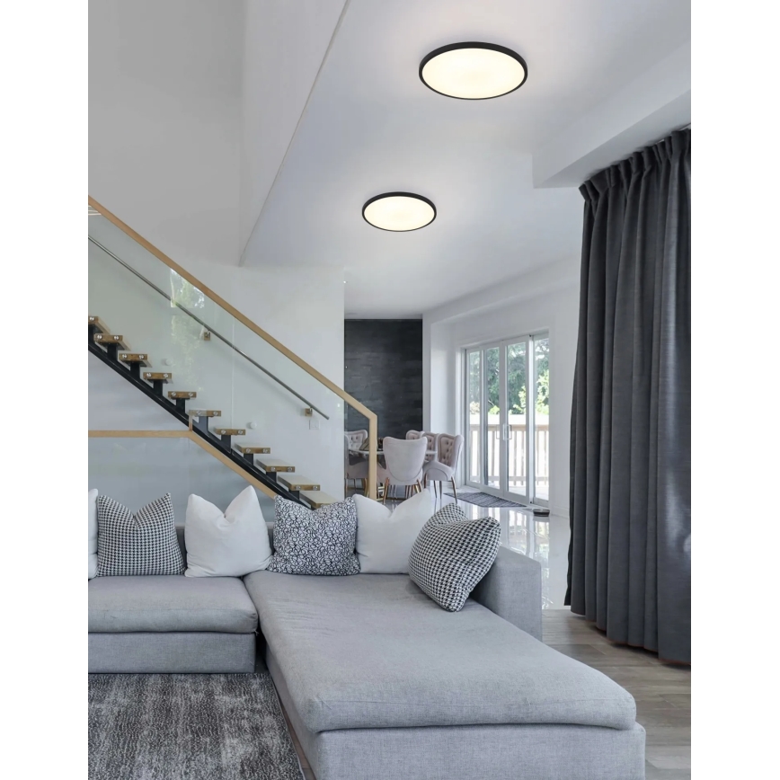 Globo - LED lubinis šviestuvas LED/20W/230V 4000K skersmuo 30 cm juodas