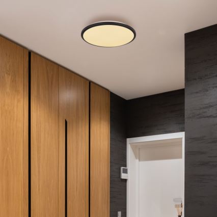 Globo - LED lubinis šviestuvas LED/18W/230V 3000K diametras 35 cm juoda