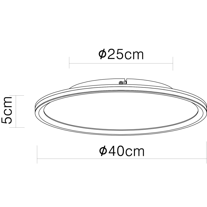 Globo - LED lubinis šviestuvas LED/39W/230V diametras 40 cm