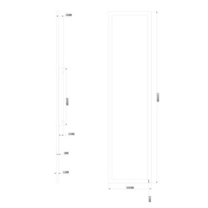 Globo - LED Ant paviršiaus montuojama panelė LED/40W/230V