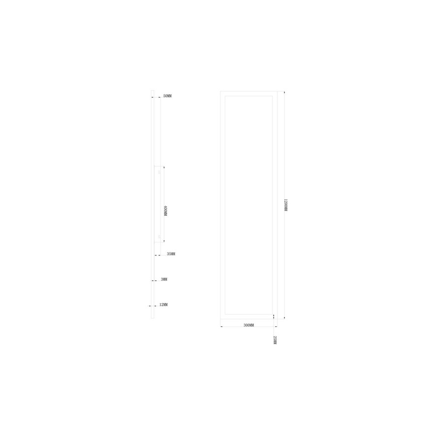 Globo - LED Ant paviršiaus montuojama panelė LED/40W/230V