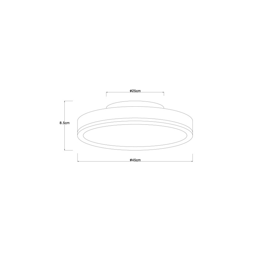 Globo - LED lubinis šviestuvas LED/24W/230V 3000K diametras 45 cm