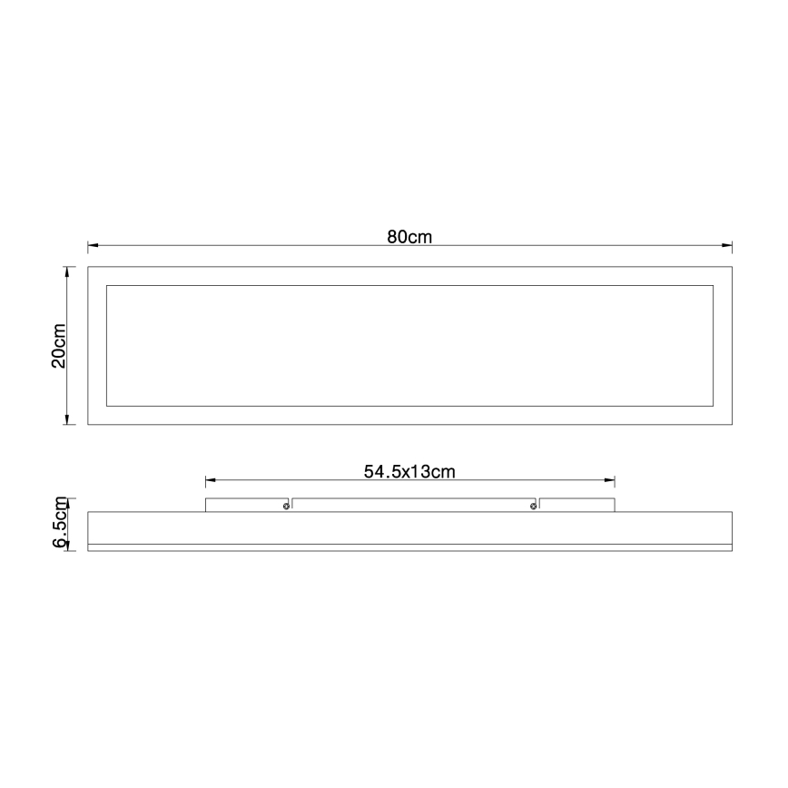 Globo - LED Lubinis šviestuvas LED/24W/230V