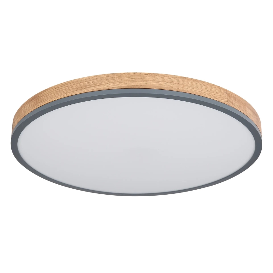 Globo - LED Pritemdomas lubinis šviestuvas LED/40W/230V 2700-6500K diametras 60 cm + nuotolinio valdymo pultas ruda/pilka