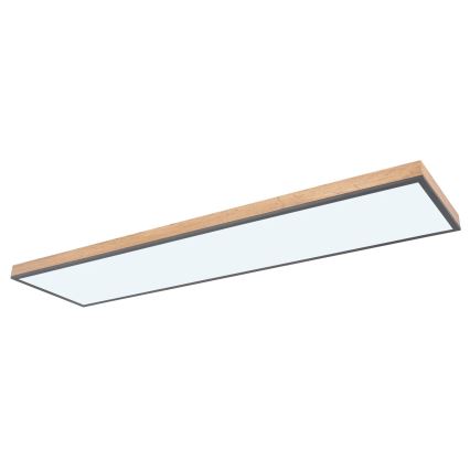 Globo - LED Pritemdomas lubinis šviestuvas LED/36W/230V 2700-6500K + nuotolinio valdymo pultas ruda/pilka