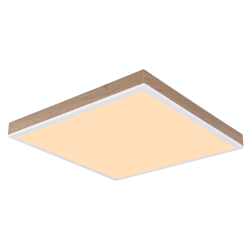 Globo - LED Pritemdomas lubinis šviestuvas LED/24W/230V 2700-6500K + nuotolinio valdymo pultas ruda/balta