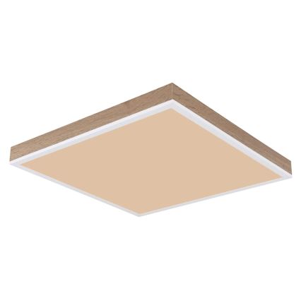 Globo - LED Pritemdomas lubinis šviestuvas LED/24W/230V 2700-6500K + nuotolinio valdymo pultas ruda/balta