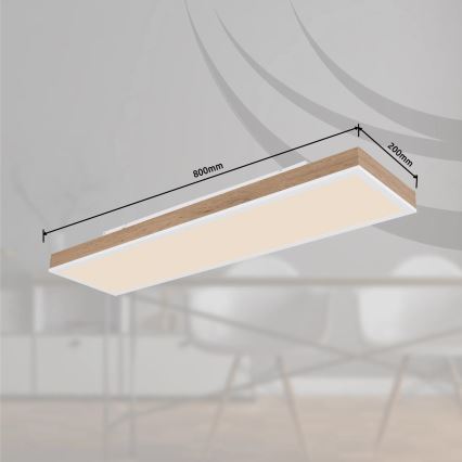 Globo - Dimeriuojamas LED lubinis šviestuvas LED/24W/230V 2700-6500K 20x80 cm + nuotolinis valdymas