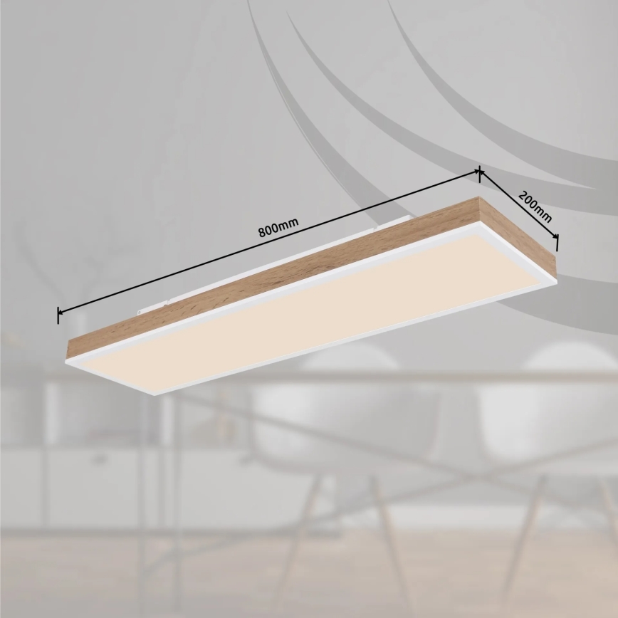 Globo - Dimeriuojamas LED lubinis šviestuvas LED/24W/230V 2700-6500K 20x80 cm + nuotolinis valdymas