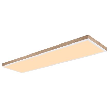 Globo - LED Pritemdomas lubinis šviestuvas LED/36W/230V 2700-6500K + nuotolinio valdymo pultas ruda/balta