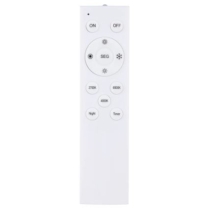 Globo - LED Pritemdomas lubinis šviestuvas LED/36W/230V 2700-6500K + nuotolinio valdymo pultas ruda/balta