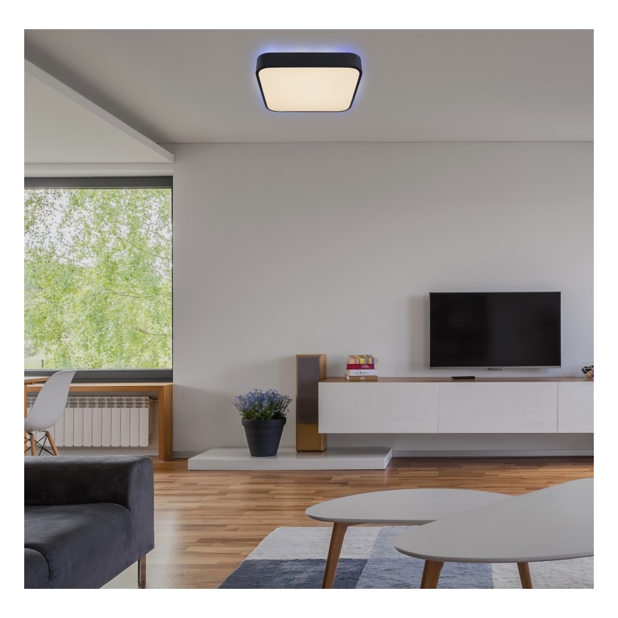 Globo - LED RGB pritemdomas lubinis šviestuvas LED/24W/230V + nuotolinio valdymo pultas