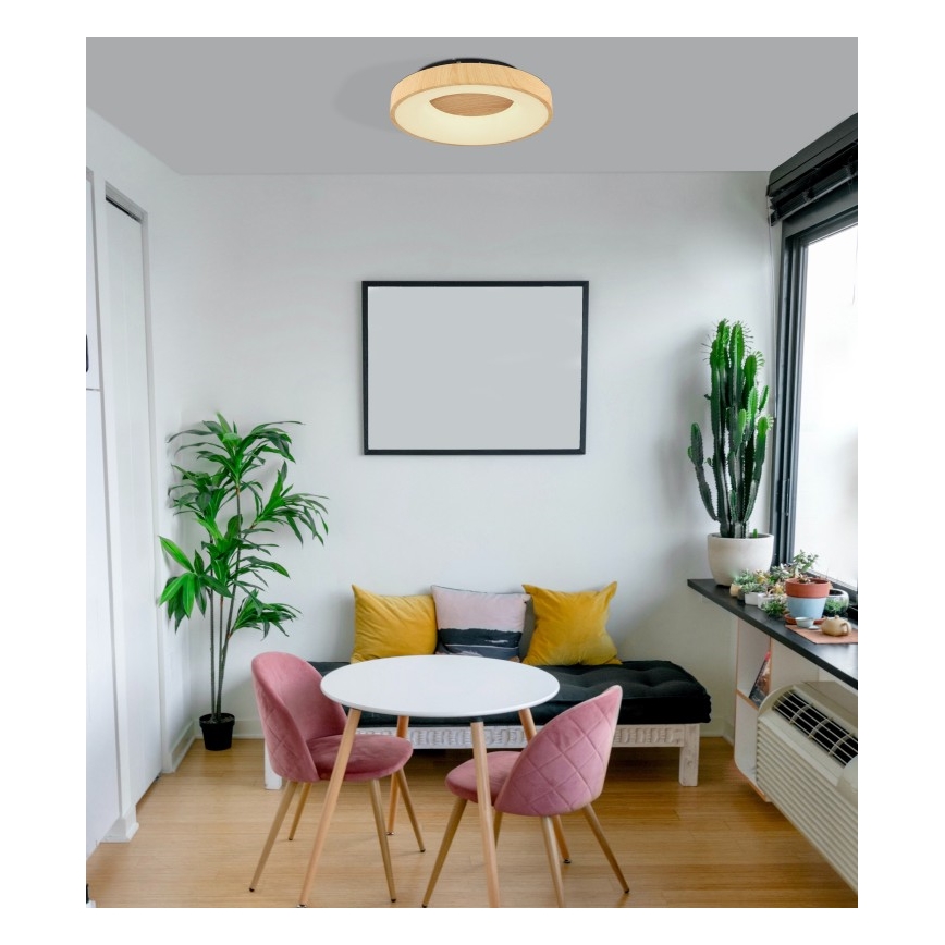 Globo - LED Pritemdomas lubinis šviestuvas LED/30W/230V + nuotolinio valdymo pultas
