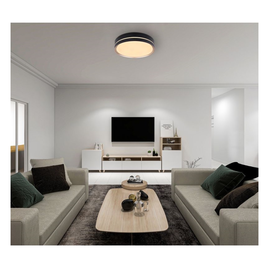 Globo - LED Pritemdomas lubinis šviestuvas LED/24W/230V + nuotolinio valdymo pultas
