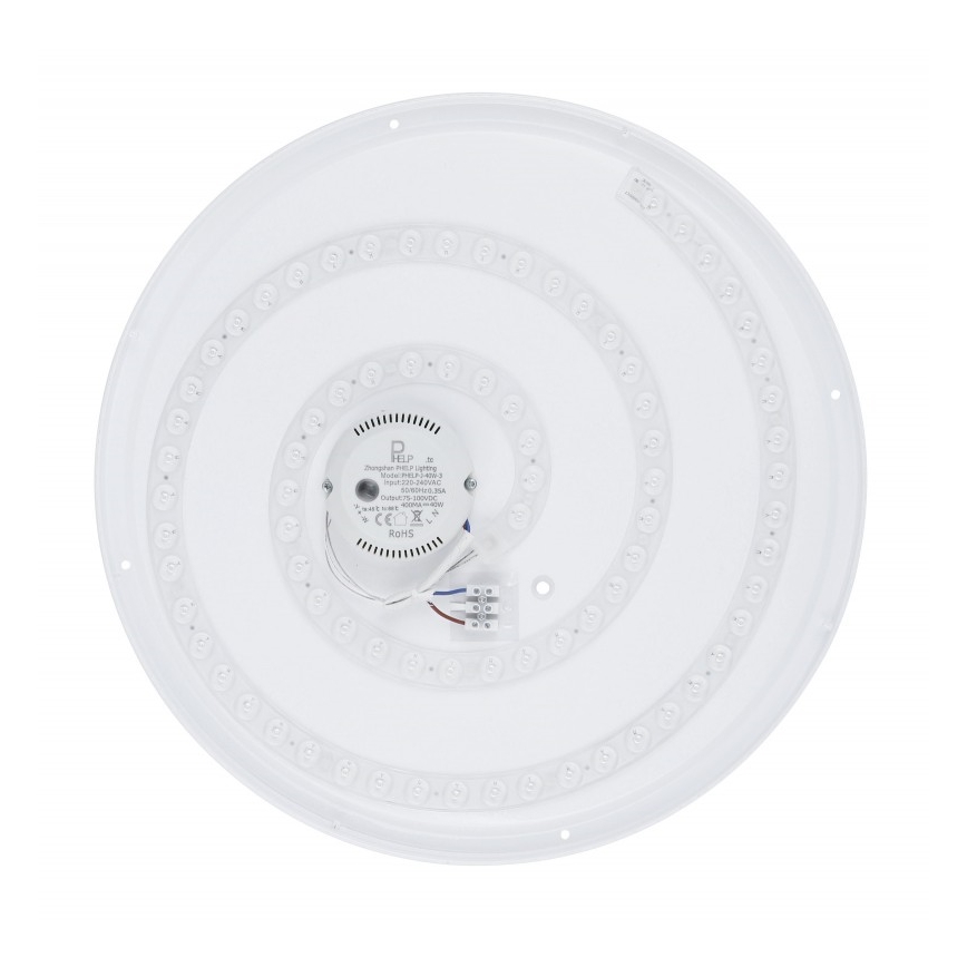 Globo - LED Pritemdomas lubinis šviestuvas LED/40W/230V 2700-6500K + nuotolinio valdymo pultas