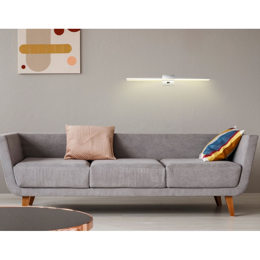 Globo - LED paveiklo šviestuvas LED/12W/230V 61,5 cm blizgus chromas