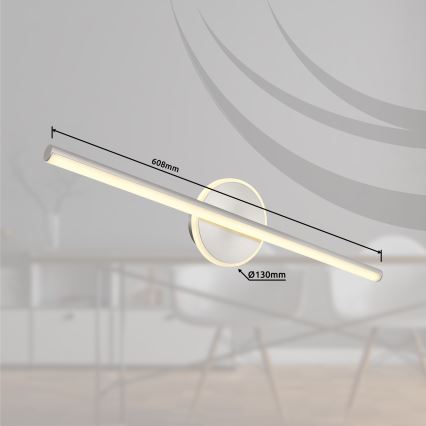 Globo - LED vonios veidrodžio apšvietimas LED/10W/230V 60,8 cm IP44 blizgus chromas