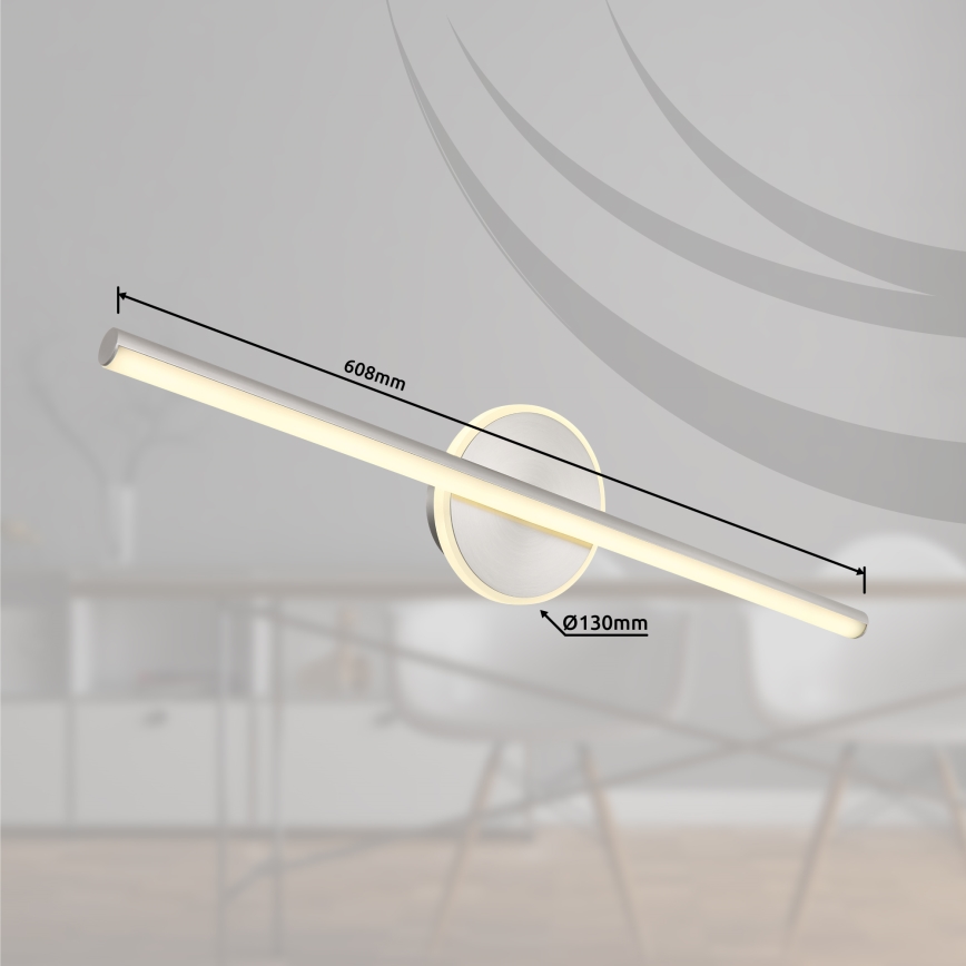 Globo - LED vonios veidrodžio apšvietimas LED/10W/230V 60,8 cm IP44 blizgus chromas