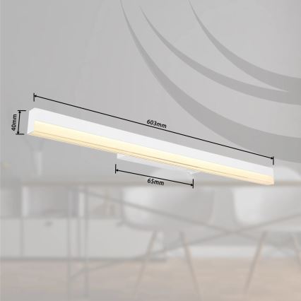 Globo - LED sieninis šviestuvas LED/12W/230V 3000/6000K 60 cm balta