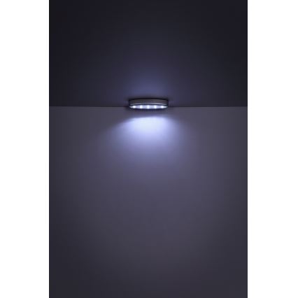 Globo - LED sieninis šviestuvas 5xLED/0,2W/4,5V 3xAAA