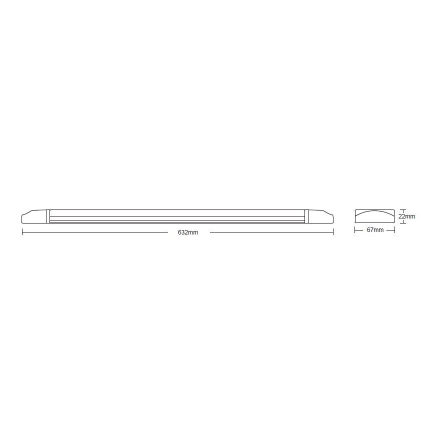 Globo - LED Vonios sieninis šviestuvas LED/18W/230V IP65