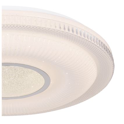 Globo - LED Pritemdomas lubinis šviestuvas LED/30W/230V 3000-6500K diametras 50 cm balta Wi-Fi Tuya + nuotolinio valdymo pultas