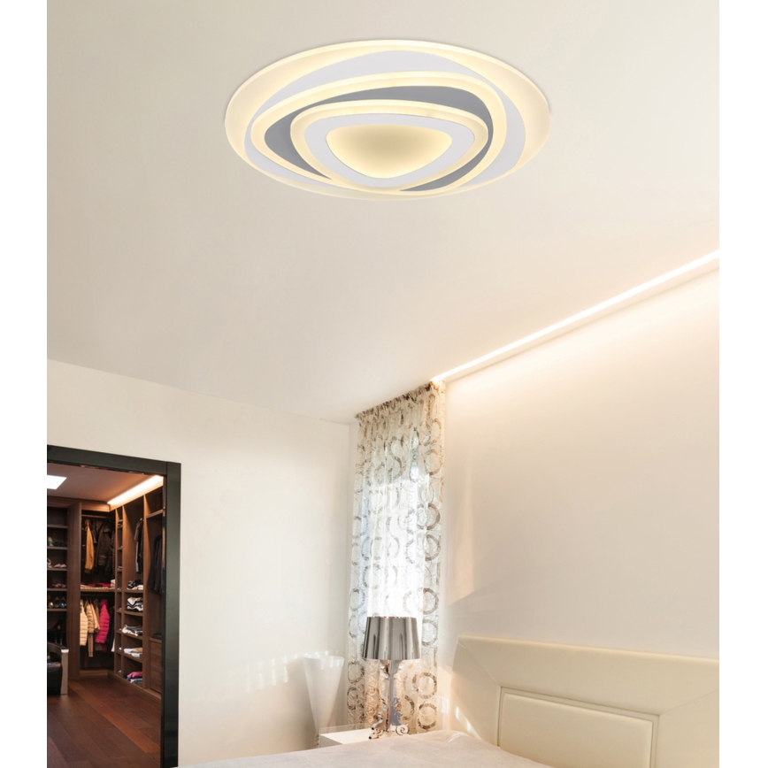 Globo - LED Pritemdomas lubinis šviestuvas LED/46W/230V 3000-6000K + nuotolinio valdymo pultas