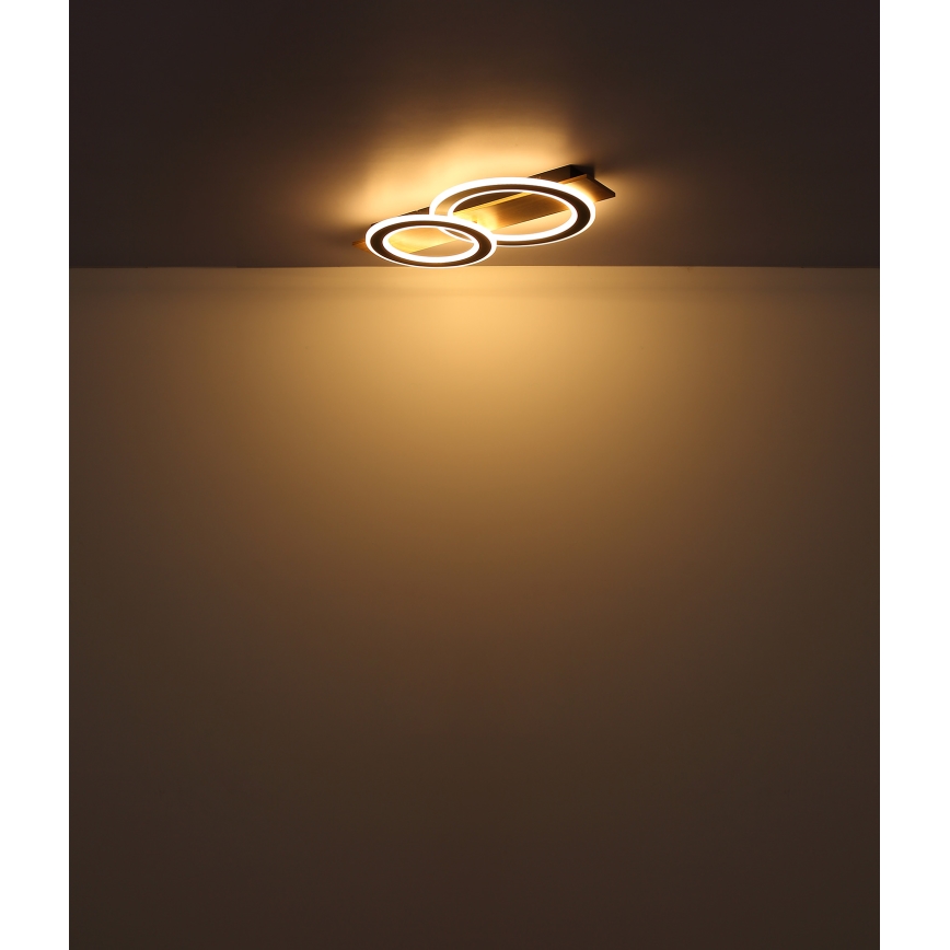 Globo - LED lubinis šviestuvas LED/40W/230V ruda