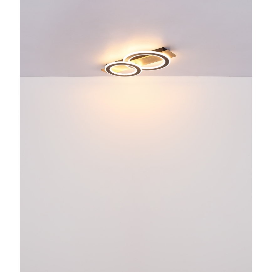 Globo - LED lubinis šviestuvas LED/40W/230V ruda