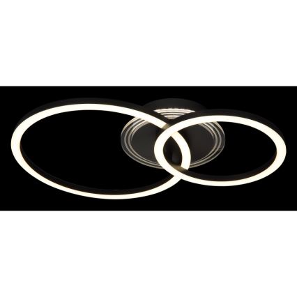 Globo - LED lubinis šviestuvas LED/30W/230V 2700/4500/6500K diametras 33x50 cm juoda