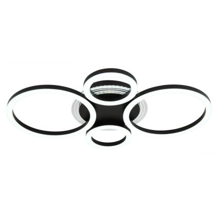 Globo - LED lubinis šviestuvas LED/40W/230V 2700/4500/6500K skersmuo 35,5x53 cm juodas