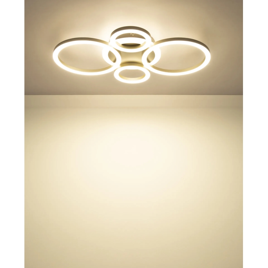 Globo - LED lubinis šviestuvas LED/40W/230V 2700/4500/6500K 35,5x53 cm žalvaris