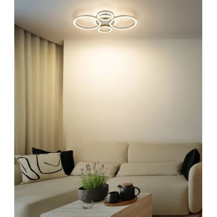 Globo - lubinis LED šviestuvas LED/40W/230V 2700/4500/6500K Ø 35,5x53 cm žalvario