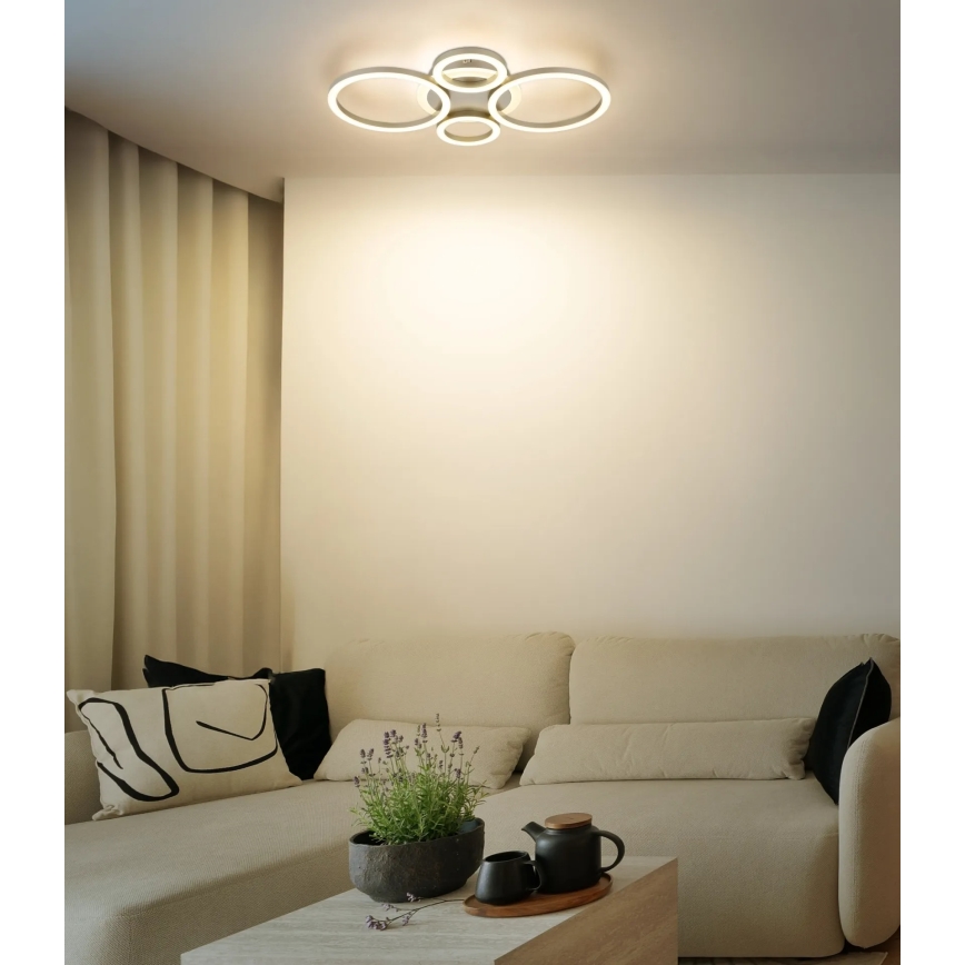 Globo - lubinis LED šviestuvas LED/40W/230V 2700/4500/6500K Ø 35,5x53 cm žalvario