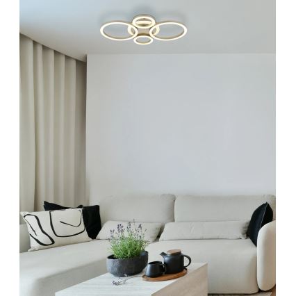 Globo - lubinis LED šviestuvas LED/40W/230V 2700/4500/6500K Ø 35,5x53 cm žalvario