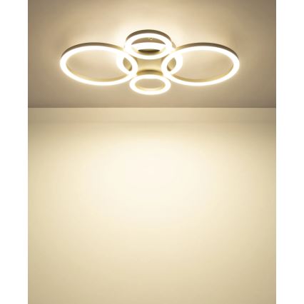 Globo - lubinis LED šviestuvas LED/40W/230V 2700/4500/6500K Ø 35,5x53 cm žalvario