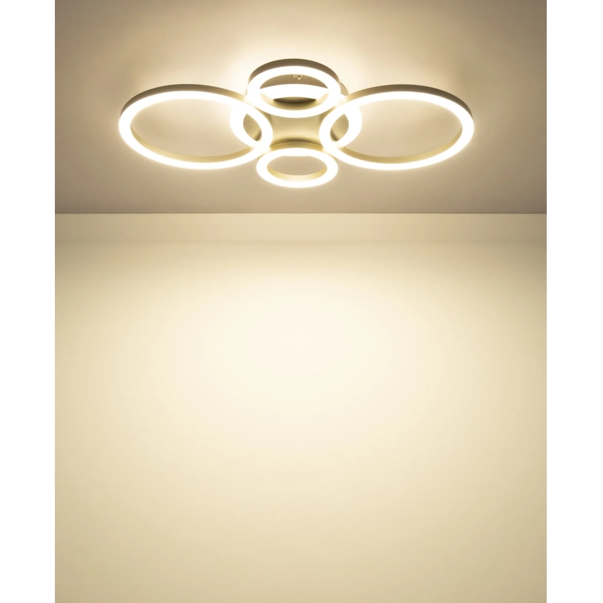 Globo - lubinis LED šviestuvas LED/40W/230V 2700/4500/6500K Ø 35,5x53 cm žalvario