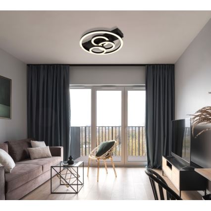 Globo - LED Pritemdomas lubinis šviestuvas LED/40W/230V 2700-6500K diametras 35x33 cm + nuotolinio valdymo pultas