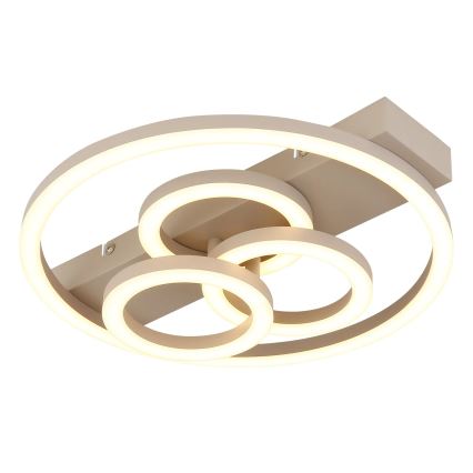 Globo - dimeriuojamas LED lubų šviestuvas LED/40W/230V 2700-6500K matmenys 35x33 cm žalvario apdaila + nuotolinis valdymas