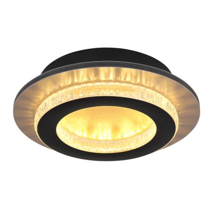 Globo - LED lubinis šviestuvas LED/12W/230V 3000/4000/6500K, skersmuo 20 cm, juodas
