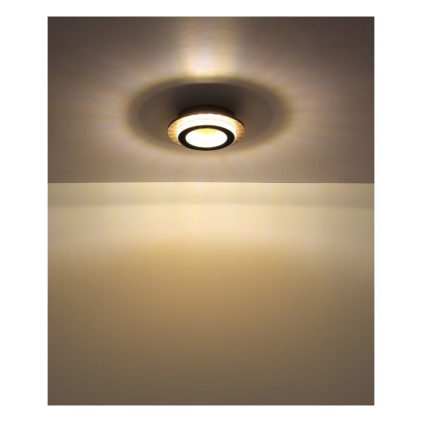 Globo - LED lubinis šviestuvas LED/12W/230V 3000/4000/6500K, skersmuo 20 cm, juodas