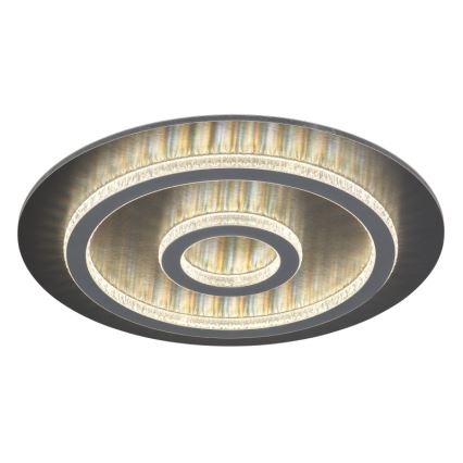 Globo - LED reguliuojamas lubinis šviestuvas LED/40W/230V 3000-6500K skersmuo 45 cm antracitas + su nuotoliniu valdymu